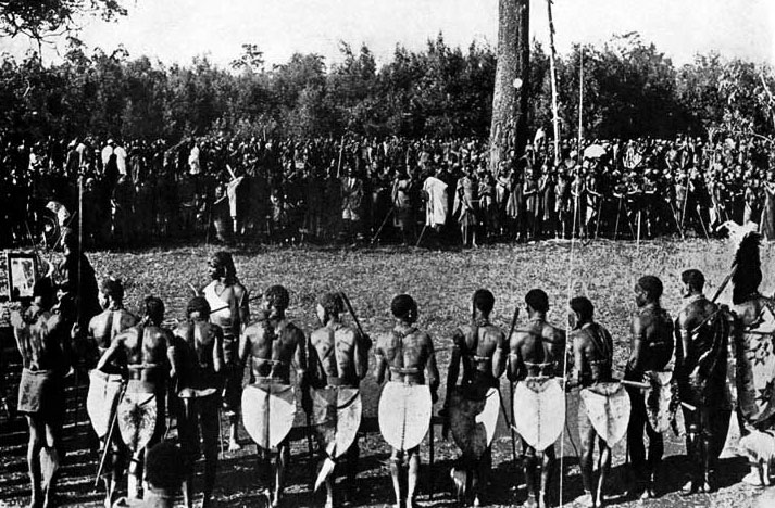 first Dance of the Trees, Kenya 1922