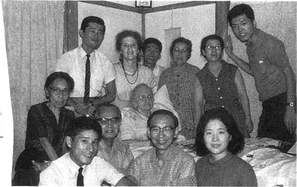 Agnes Alexander in her apartment 1967 before her return to Hawai'i