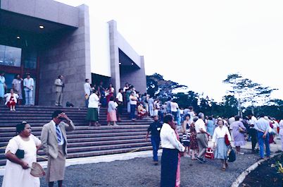 leaving the House of Worship, Joyce Dahl 