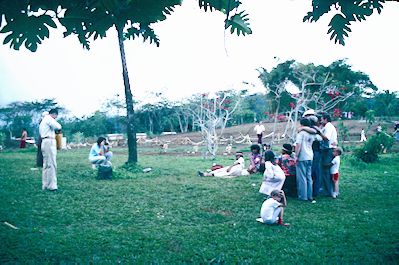 taking pictures in the gardens