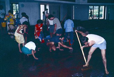 cleaning in the House of Worship