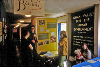 Baha'i exhibit