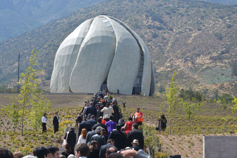 Chile temple dedication