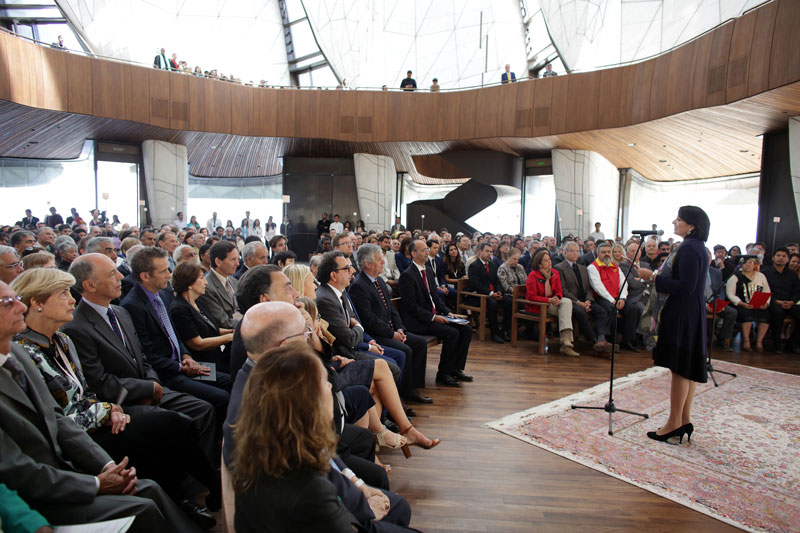 Chile temple dedication