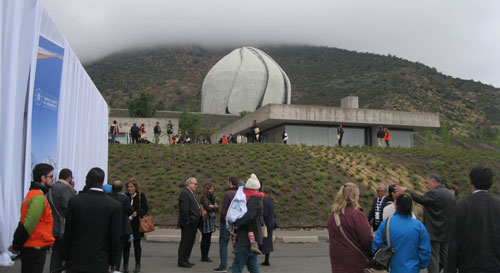 Chile temple dedication