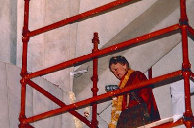 Delhi Temple 1986 dedication