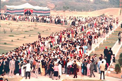 Delhi Temple 1986 dedication