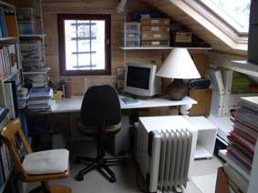 upstairs office