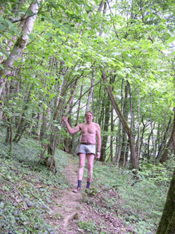 me on the middle trail
