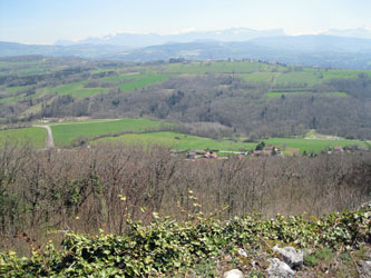 view from Chaumont Castle