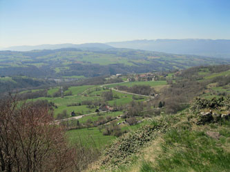 view from Chaumont Castle