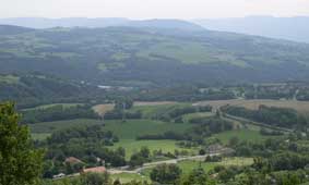 View east from Chaumont