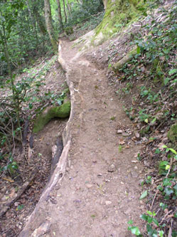 upper trail under construction