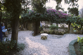 Mother in Ridvan Garden