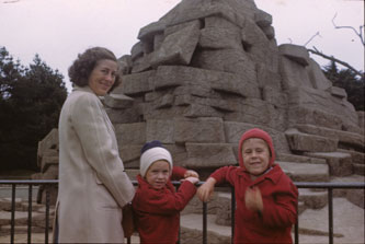 at the zoo, August 1946