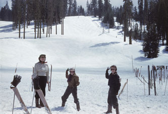 Yosemite Badger Pass April 1952