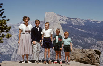 Washburn Point, Yosemite, Aug.1953