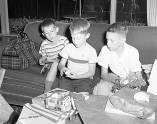 Gregory's birthday June 1954