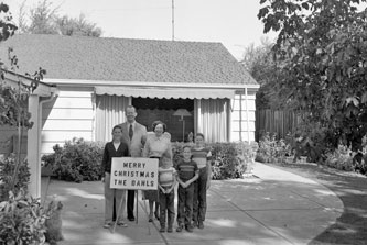 Christmas family picture 1954