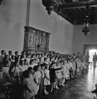 Ford School commencement June1955