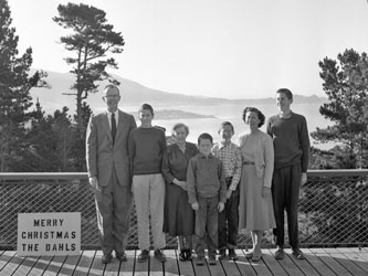 Christmas family picture 1957