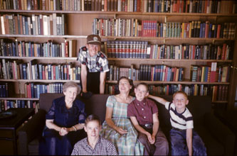 Family at Pebble Beach, Sept.1958