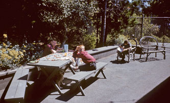 At home, Pebble Beach, Aug. 1959