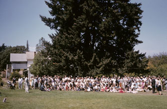 Geyserville, group photo 14 August 1960