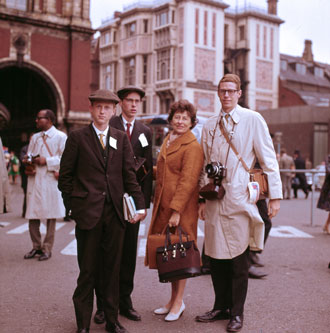 Greg, Roger, Mother and me