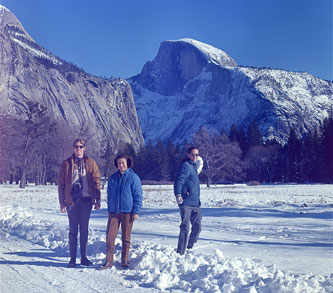 Me, Roger, Mother, Yosemite Dec.1968