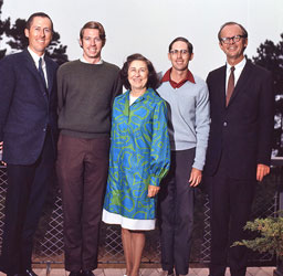 Christmas family portrait 1970