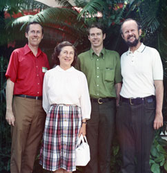 Panama Temple dedication 1972