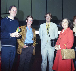 Keith, Greg, me, Mother Sept.1974