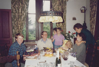 Greg and family, StDie 1991