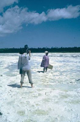 Filming on Ouvea