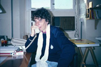 Martine in her office