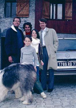 Les Allues, family and Belle