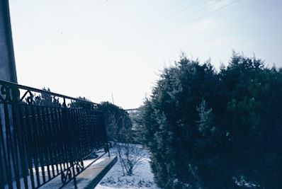 view from rented house