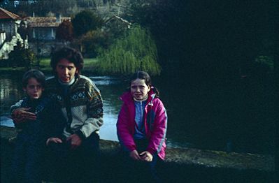 Family near Plomodiern