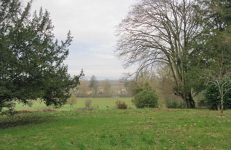 Garden looking towards the river