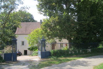 House from road