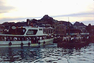 boat trip Chin do to Mokpo