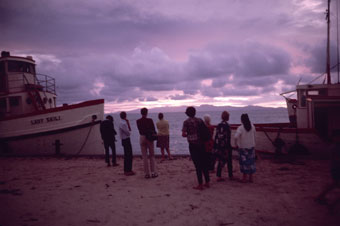 sunrise from Savai'i