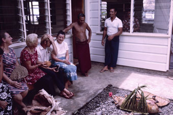 traditional welcome, Puleia