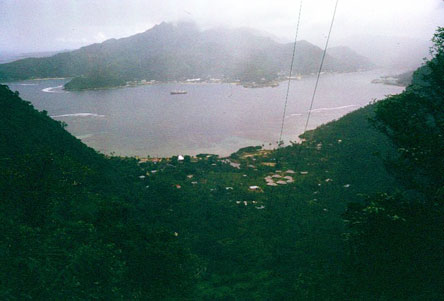 Pago Pago from cablecar