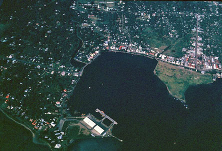 aerial view of Apia