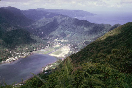 Pago Pago inner harbour, north shore