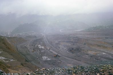 Bougainville copper mine