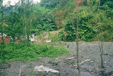 Bougainville mine erosion