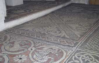 mosaic floor